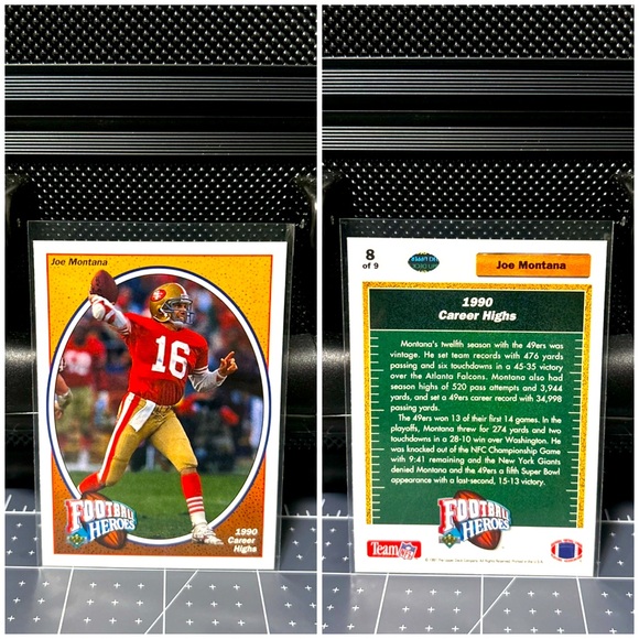 NFL COMPLETE SET Set of 9 Cards - Picture 9 of 13